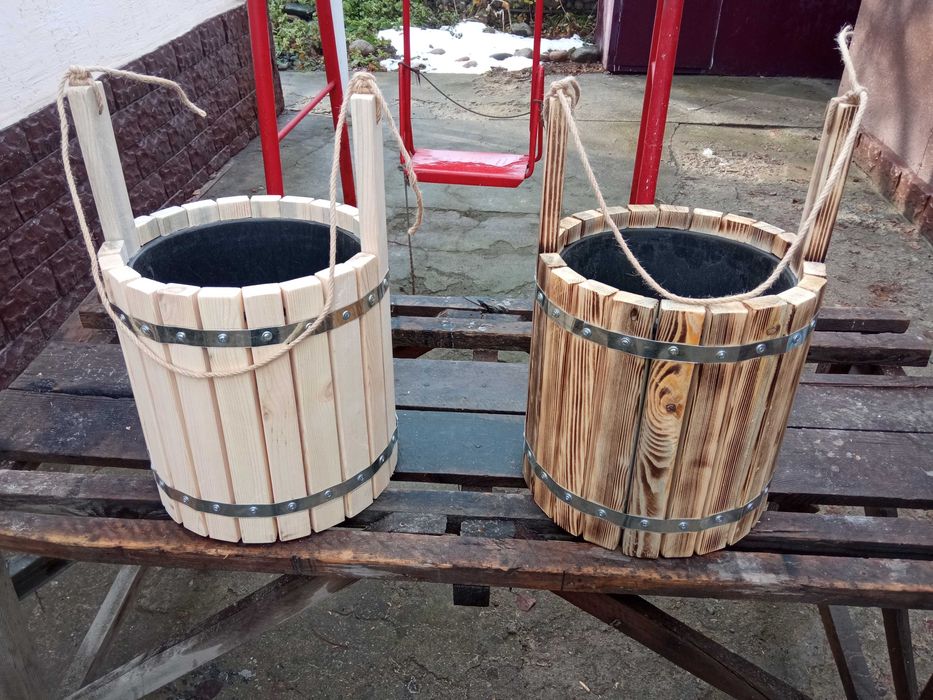 Запарник для веника ведро для бани 12л