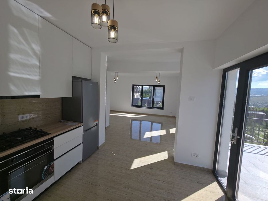 Casă Noua De Închiriat În Bucium 4 Camere 100 Mp Util Teren 254 Mp