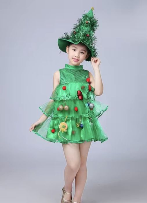 Костюм елочка  и ободки елочка