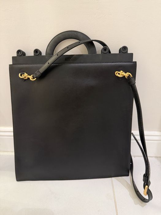 Черна чанта Moschino - нова