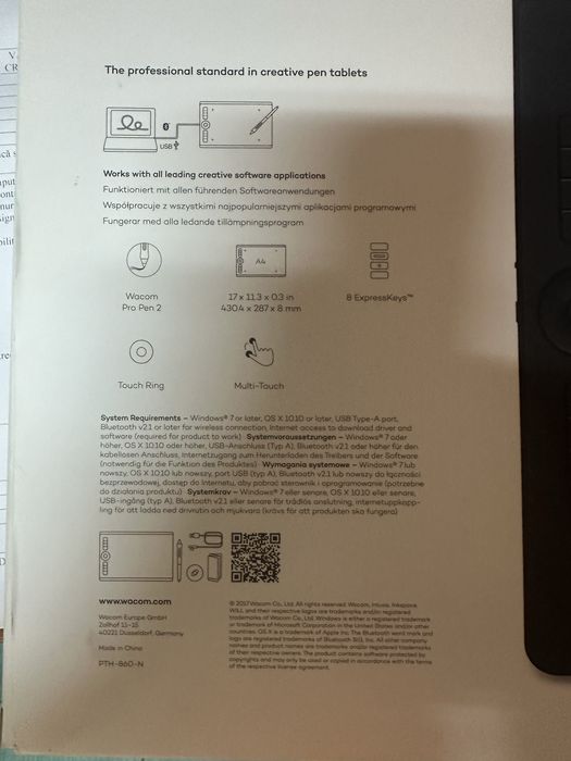 Tableta grafica wacom intuos pro