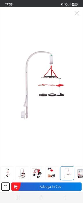 Carusel muzical „Sensory Toys“, Canpol babies NOU