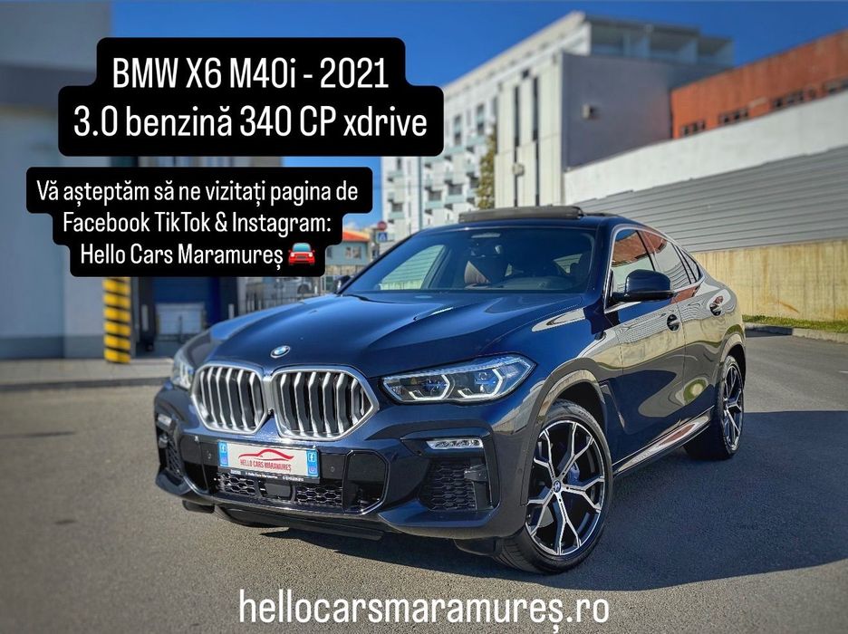 BMW X6 X6 M40i Sky Lounge Alcantara Ventilatie Full Options
