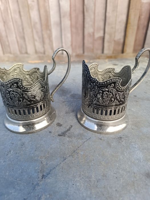 Подстаканник мельхиор