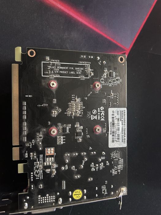 Placa video rx550 4gb