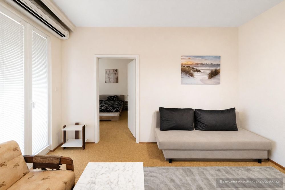 Двустаен апартамент под наем в жк. Тракия