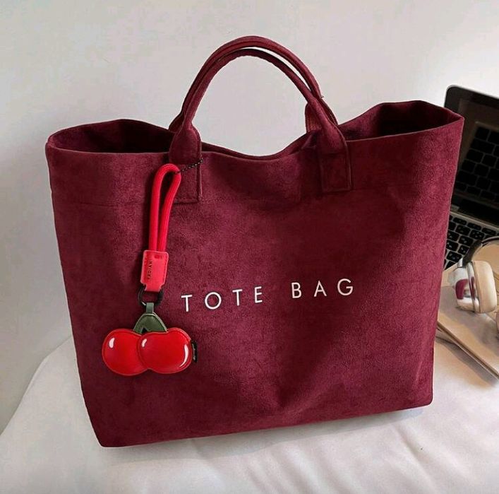 Едноцветна модна чанта с голям капацитет, многофункционална чанта