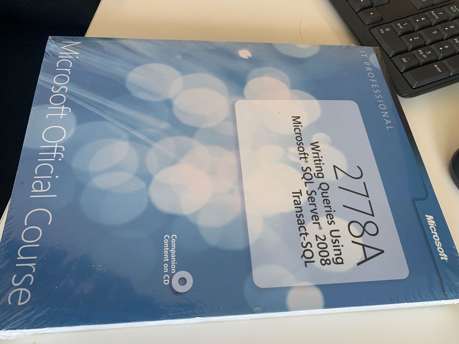 Manual  MOC-2778 writing queries using Microsoft sql server 2008