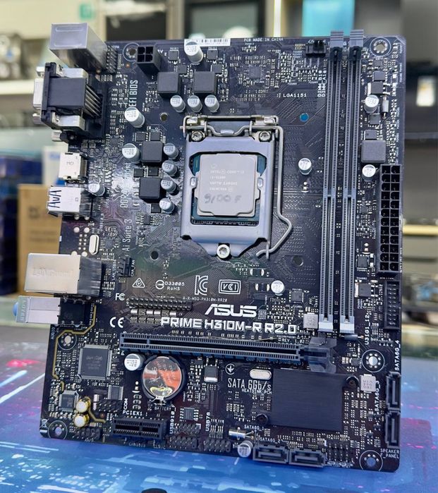 Комплект ASUS PRIME H310M-R R2.0 + i3 9100F