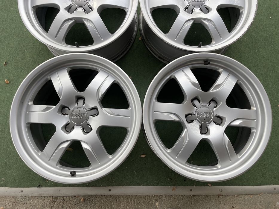 4бр. Отлични 17” Оригинални Джанти 5х112 за -AUDI- 7,5Jx17H2, ET28