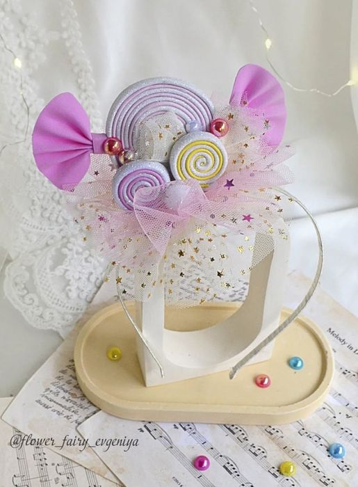 Ободок оленя конфетки