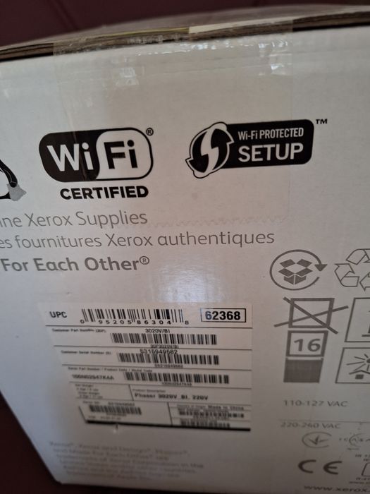 Imprimanta laser alb-negru XEROX 3020 USB/Wireless + cartus