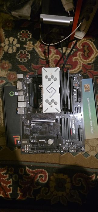Мат плата z270 + i7 7700 в комплекте
