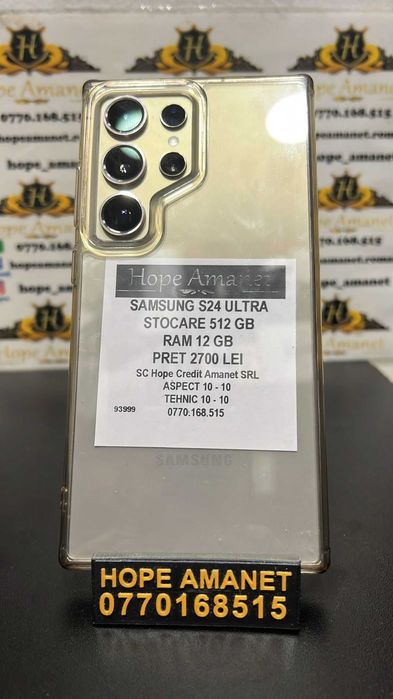 Hope Amanet P3 SAMSUNG S24 Ultra 512 GB / 12GB RAM