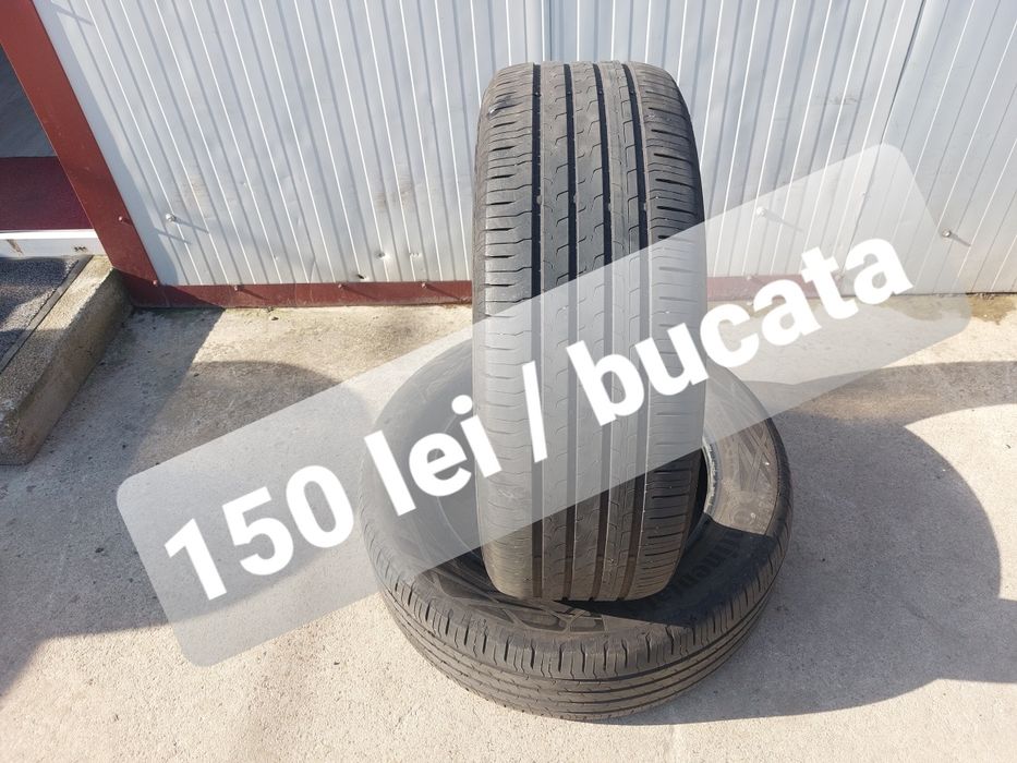 150 lei bucata! Doua anvelope de vara 235 55 r18 Continental dot 2023