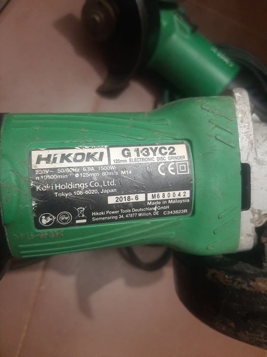 Пистолет Leister и ъглошлайфи Хикоки