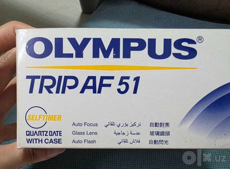 Olympus Trip AF 51 Quartz Date пленочный фотоаппарат