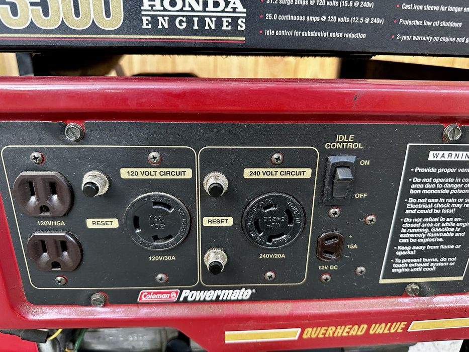 Vand generator Honda si electronice 110v