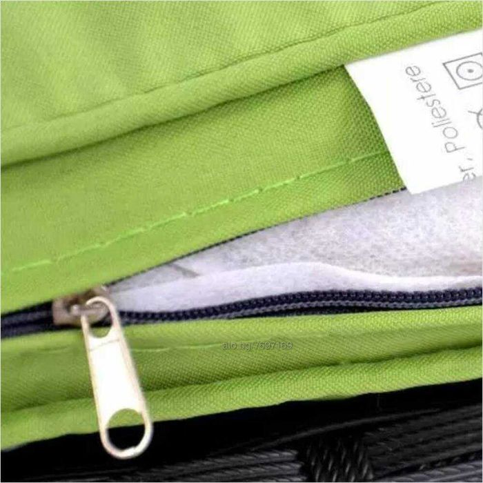 Градински Мебели От Ратан - Комплект 4 Части - Черен/Кафяв