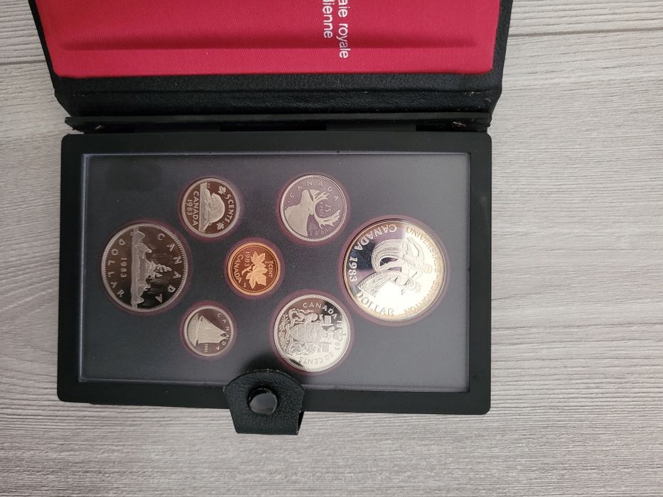 Колекция канадски монети 1983г