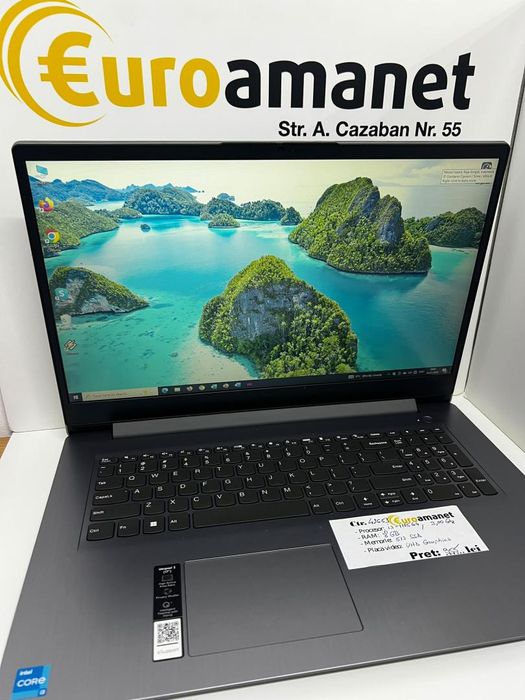 Laptop Lenovo IdeaPad 3 17ITL6, Intel Core i3-1115G4 -I-