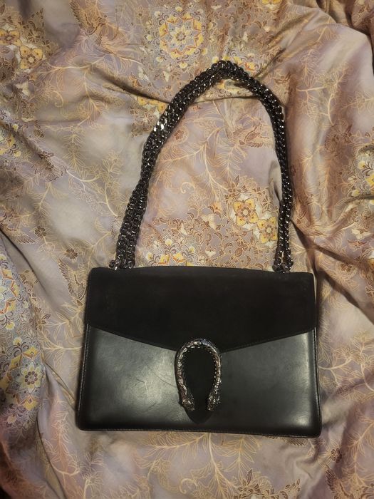 Geanta neagra superba din piele