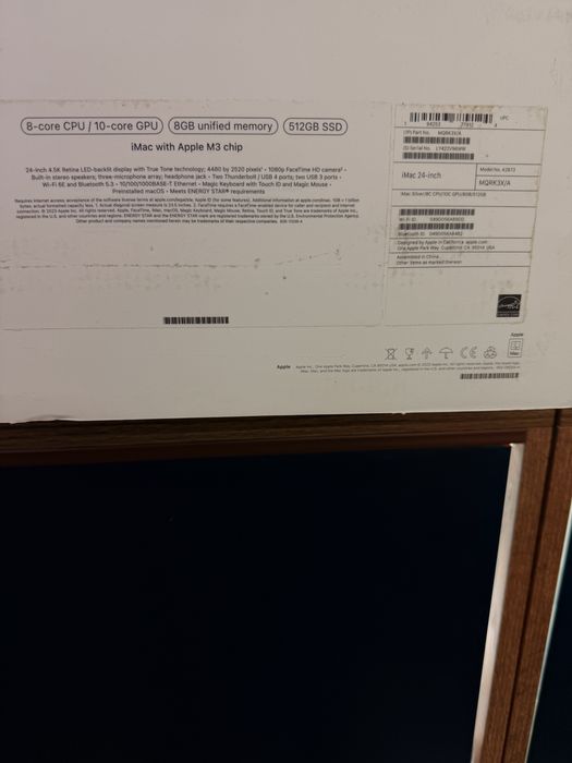 Imac m3 512 silver