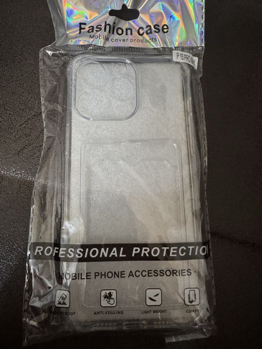 Чехол для Iphone 15 pro max с кардхолом