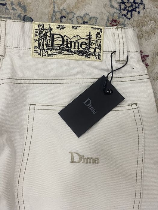 Джинсы Dime белый