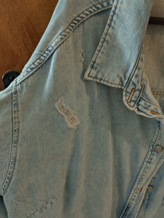 DENIM страхотна риза-яке за пищни дами