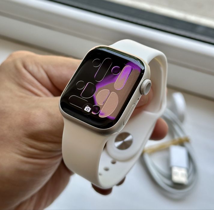 Apple iWatch 9 Silver 41mm 100%