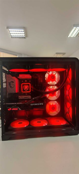 Супер Геймърско PC Ryzen 5 9600X/32Gb 6000 Kingston/1TB SSD/MSI RTX 5060/WiFi&BT/Гаранция
