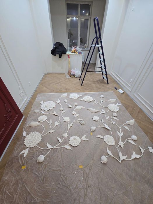 Амистрон кафел наливной пол ишлари