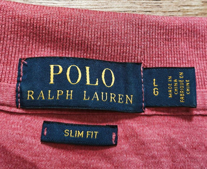 Ralph Lauren Slim fit Оригинална мъжка поло тениска размер L