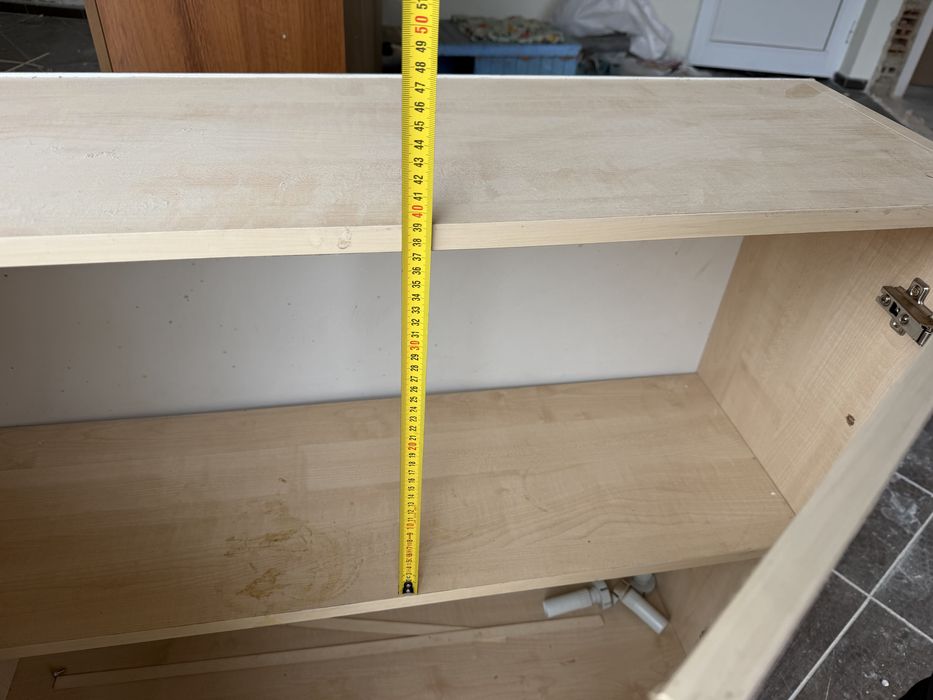 Шкаф за кухня горен 100/80/30 и бюфет 200/35/205