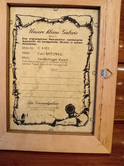 Tablou pictat în stare buna