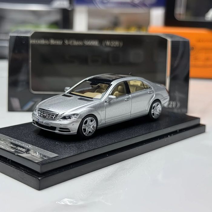 Коллекционные машинки 1:64 Mercedes Benz SLS, W140, W223, AMG