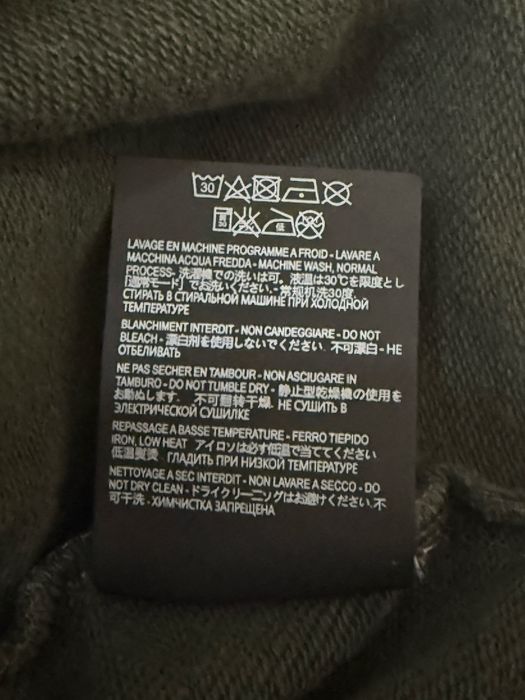 Saint Laurent свитшот кофта темно зеленый оригинал