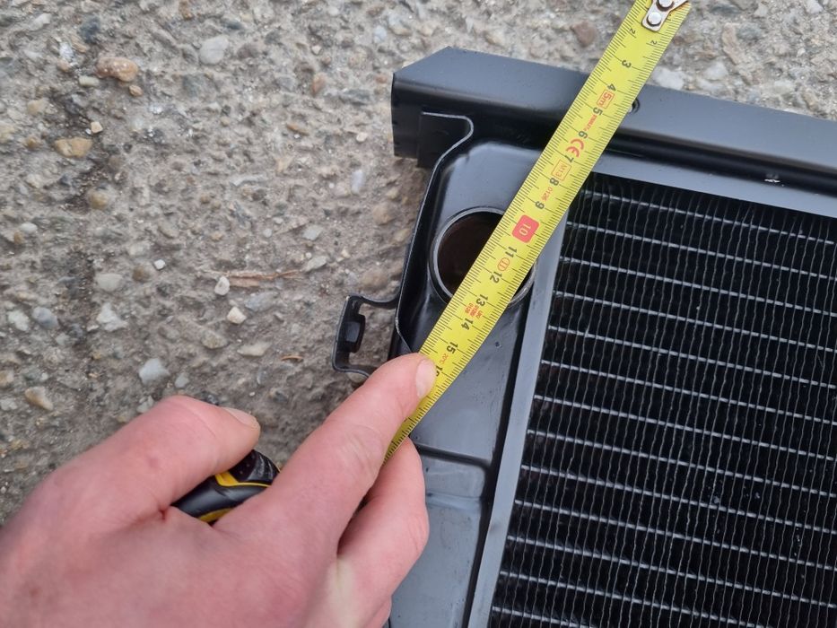 Radiator racire apa Fiat 480-640-683 din cupru cu 5 rânduri celule