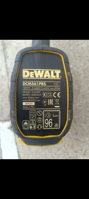 Тример Dewalt 18V безчетков