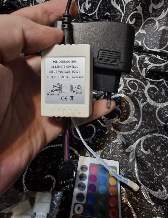 Set pentru banda led, colturi, telecomanda...
