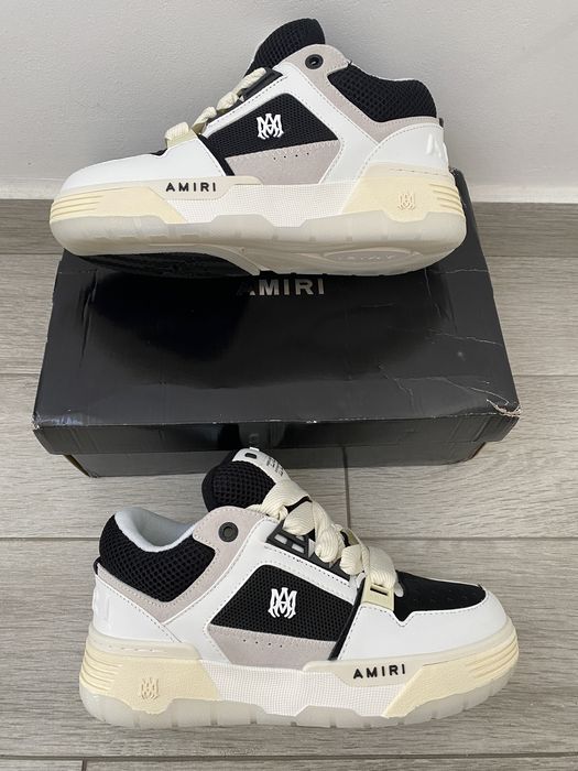Amiri MA-1 white and black edition