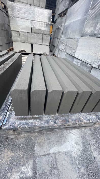 Поребрик бордюр дорожный 1000/200/80