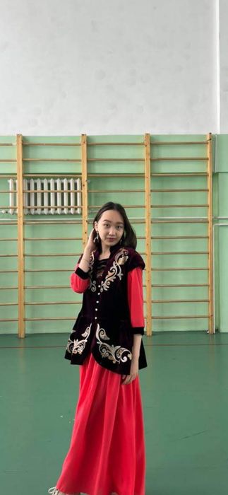 Платье в национальном стиле. Размер 0т40