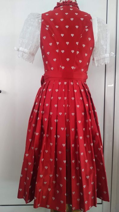 Рокля Dirndl, оригинална тиролска рокля размер D36