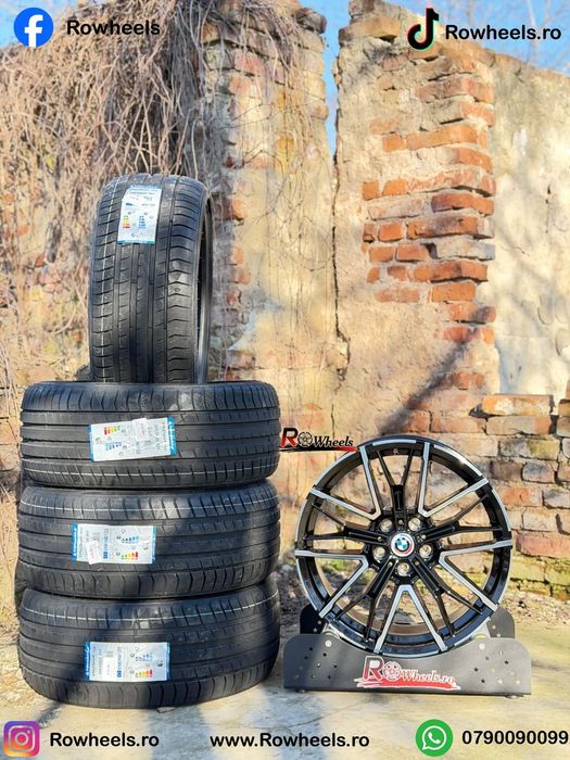 Jante BMW19 R19 BMW F01 F02 F10 F12 F13 E60 E90 F30 F31 E90 E91 Seria 5 seria7 Roti bmw E/F Model M Roti cu anvelope vara sau iarna 245/275