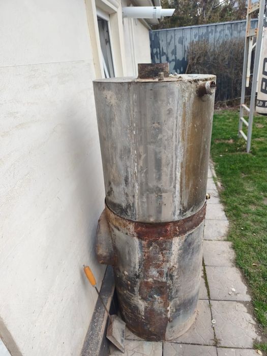 Печь банная б/у металл