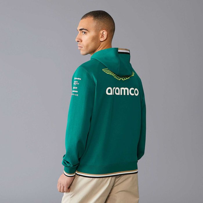 Aston Martin x Hugo Boss F1 Team - Оригинален мъжки суитшърт р-р 2XL