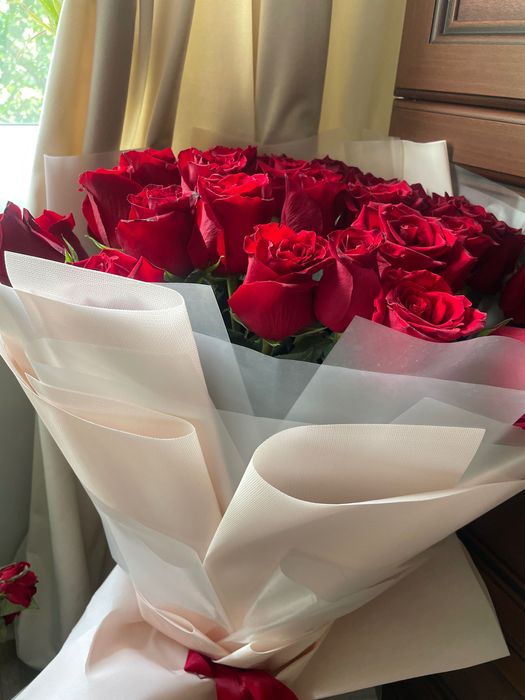 Букет голландских роз дешево