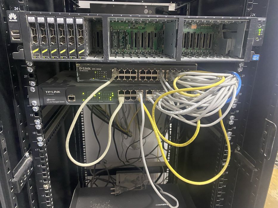 Монтаж локальной сети и видеонаблюдения